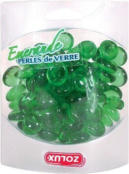 Bilute de sticla pentru decor acvariu, Emerald, Zolux, 430g, Verde, Zolux