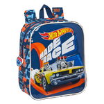 Rucsac pentru Copii Hot Wheels Speed club Portocaliu Bleumarin (22 x 27 x 10 cm), Hot Wheels