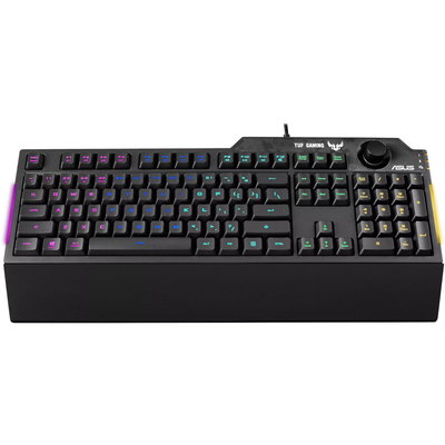 Tastatura gaming ASUS TUF K1, Negru