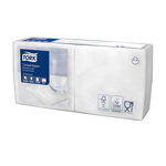 Servetele pentru bauturi Tork Cocktail albe, 24×24 cm, 2 straturi, 200 portii, 12 pachete/bax, 