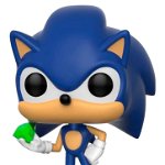 Figurina Funko Pop! Sonic The Hedgehog, Sonic with Emerald