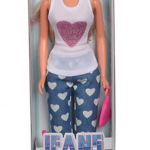 PAPUSA STEFFI JEANS FASHION CU BLUZA ALBA, Steffi Love