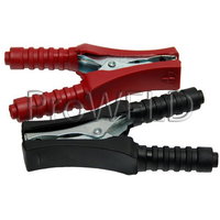 Set 2 clesti conectori pentru acumulatori auto ProWELD YLC-104 4550000104, tensiune 100A, rosu si negru