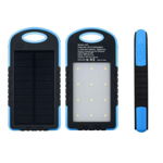 Baterie externa Power Bank 5000 mah, incarcare solara si panou LED-uri C188, Mirciogu SHOP