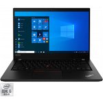 Laptop Lenovo ThinkPad T14 Gen 1 14 inch FHD Intel Core i5-10210U 8GB DDR4 512GB SSD FPR Windows 10 Pro Black, Lenovo