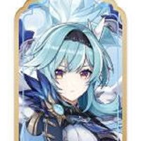 Breloc - Genshin Impact - Eula, Metal Breloc - Genshin Impact - Eula, Metal
