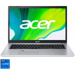 Laptop Acer 17.3'' Aspire 5 A517-52G, FHD IPS, cu procesor Intel® Core™ i7-1165G7 (12M Cache, up to 4.70 GHz, with IPU), 16GB DDR4, 1TB SSD, GeForce MX350 2GB, No OS, Silver