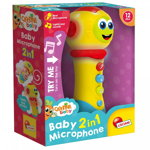 Microfon 2 In 1 Pentru Copii Multicolor, LISCIANI