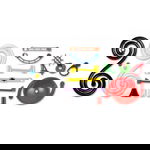 Joc de construcție educativ Migoga Super Marble Run Maxi, 6-14 ani, Quercetti Q06588, Quercetti