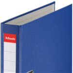 Biblioraft plastifiat Esselte Economy, 5 cm, Albastru, Esselte