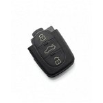 Audi - Accesoriu carcasa cheie 2 butoane, fara buton panica, cu baterie 1616, 