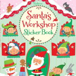 Santa's Workshop Sticker Book - Carte Usborne (5+)