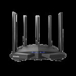 Router Wireless Tenda AC11, Gigabit AC1200, Dual-Band, Frecventa 2.4 – 5 GHz, Smart Power Saving, Negru