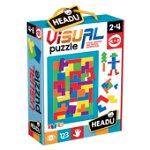 Joc educativ puzzle vizual headu, Headu