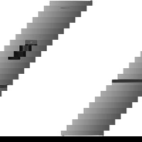 Combine frigorifice Heinner HC-HM260XWDE++, 260 l, Clasa E, Dozator apa, Control electronic, Iluminare LED, Usi reversibile, H 180 cm, Argintiu