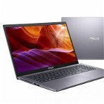 Laptop ASUS X509JA cu procesor Intel® Core™ i5-1035G1 pana la 3.60 GHz, 15.6", Full HD, 8GB, 256GB SSD, Intel® UHD Graphics, Free DOS, Slate Grey