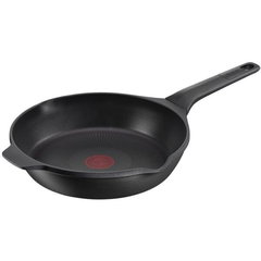 Tigaie Tefal Robusto E2490644, aluminiu turnat, 28 cm, Negru Tigaie Tefal Robusto E2490644, aluminiu turnat, 28 cm, Negru