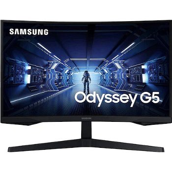Monitor LED Samsung LC27G55TQWRXEN, 27inch, QHD VA, 1ms, 144Hz, negru