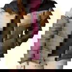 Geaca cu model colorblock si finisaj impermeabil Puffect