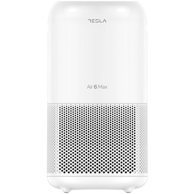 Purificator Tesla Air6 MAX CADR 400 m3/h Wi-Fi Senzor calitate aer Sleep Mode Timer Filtru HEPA+Carbon Activ+Catalyst Lumina UV-C Alb