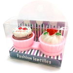 Auva Vision Suport pentru lentilele de contact Cup Cake Love Pink