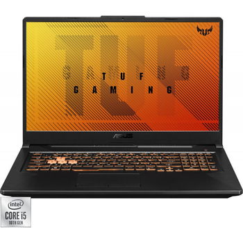 Laptop ASUS TUF Gaming F17 FX706LI-HX200, Intel Core i5-10300H, 17.3inch, RAM 8GB, SSD 512GB, nVidia GeForce GTX 1650 Ti 4GB, No OS, Bonfire Black