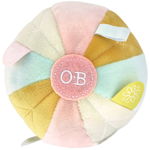 O.B Designs Sensory Ball jucărie de pluș Autumn Pink 3m+ 1 buc, O.B Designs