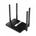 Router Wireless Cudy LT500, 4G LTE AC1200, 2.4/5 GHz, 300 - 867 Mbps, 10/100