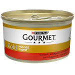 Hrana umeda pentru pisici Gourmet Gold Mousse Vita 85g, Gourmet