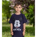 Treninguri baieti Compleu copii pantaloni scurti si tricou Mickey negru