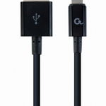 Cablu USB la iPhone Lightning 2m Negru, Gembird CC-USB2P-AMLM-2M