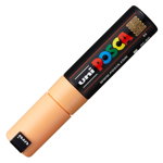 Marker UNI PC-8K 8. 0 mm varf tesit portocaliu deschis Posca M657, Posca