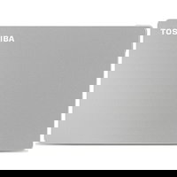 Hard Disk Extern Toshiba HDTX140ESCCA Canvio Flex 4TB USB C Argintiu