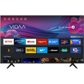 Televizor HISENSE 50A6BG, 126 cm, LED, Smart, Ultra HD 4K, Clasa G, Negru