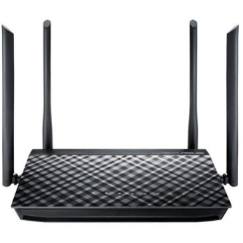 Router Wireless ASUS Gigabit RT-AC1200G Plus, Dual-Band 1200Mbps, USB