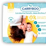 Scutece ECO hipoalergenice nou nascuti 2-5kg, marimea 1 Carryboo, Carryboo