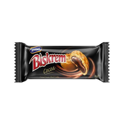 Biscuiti cu umplutura de mere Biskrem, 160 g