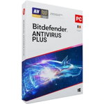 Licenta Retail Bitdefender Antivirus Plus , 1 An , 10 Dispozitive, Bitdefender