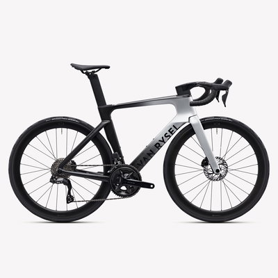 Bicicletă de șosea Shimano 105 Di2 12V senzor de putere RCR-F Pro Gri,