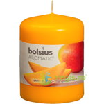 Lumanare Parfumata Stalp cu Aroma Portocala 80x60 BOLSIUS