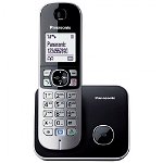 Telefon fara fir DECT KX-TG6811FXB Negru/Gri, Panasonic