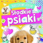 Album de stickere Cărți și distracție Câini dulci, Books And Fun