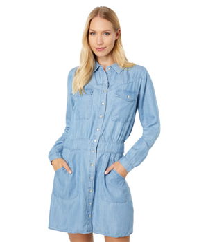Imbracaminte Femei DEAR JOHN Claire Dress Airy Blue, DEAR JOHN
