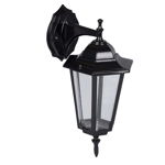 Lampa Gradina Erste Corona 1 Negru 1xE27, 