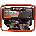 Generator Curent Electric Daewoo GDK7500E+ATS 230 V 7.2 kW AVR Panou-Automatizare Monofazic Benzina, Daewoo