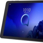 Tableta Alcatel 3T, 10 inch Multi-touch, Cortex A53 Quad Core 1.3GHz, 3GB RAM, 32GB flash, Wi-Fi, Bluetooth, 4G, Android 8.1 Oreo, Prime Black, Alcatel