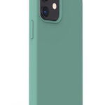 Husa iPhone 12 / 12 Pro Lemontti Liquid Silicon Forest Green