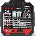 Socket Tester Habotest HT106D With Digital Display, -