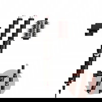 Ondulator 3-in-1 Shark Flexstyle HD424EU, 1400 W, 3 accesorii, 3 viteze Negru