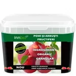 Îngrasamant organic granular pentru pomi si arbusti fructiferi INNBIO, 2,5kg, INNBIO